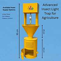 Advanced Insect Light Trap for Agriculture with AC Adaptor