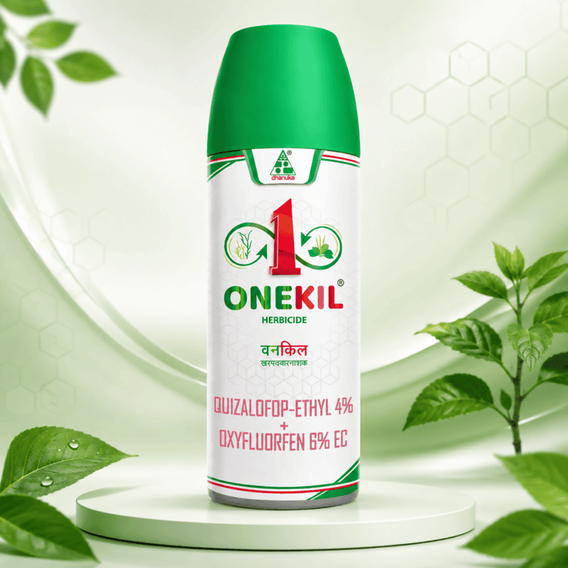 Dhanuka ONEKIL® 10% EC Herbicide (Quizalofop Ethyl 4% + Oxyfluorfen 6% EC) | Vetrivel Agro Services