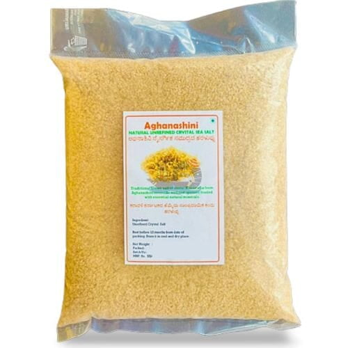 Aghanashini Natural Unrefined Crystal Sea Salt | Sanekatte Salt | Brown Salt- 1kg
