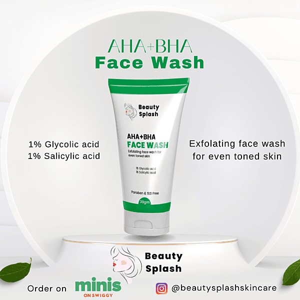 Oily Skin Tan Removal Routine: AHA BHA Cleanser + Peel for Clear, Bright Skin