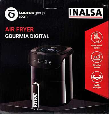 Air Fryer E Inalsa 0000 00 00 Gourmia Digital 04L20