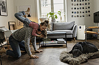 Karcher AF 50 Air Purifier with H13 HEPA & activated Carbon Filter | 1076 sq.ft Coverage | Air Quality Display