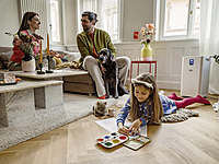 Karcher AF 50 Air Purifier with H13 HEPA & activated Carbon Filter | 1076 sq.ft Coverage | Air Quality Display