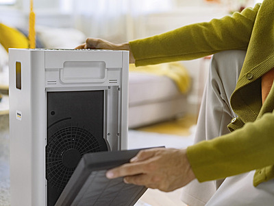 Karcher AF 50 Air Purifier with H13 HEPA & activated Carbon Filter | 1076 sq.ft Coverage | Air Quality Display