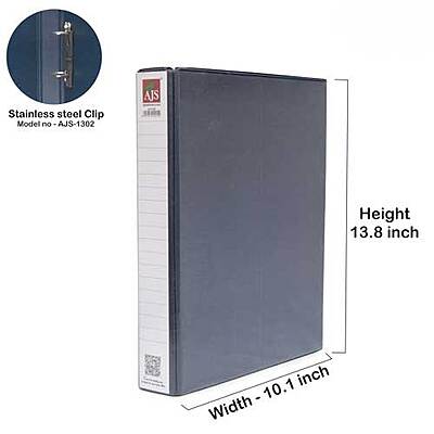 AJS - Pvc Ring Binder With Front Insert - A4