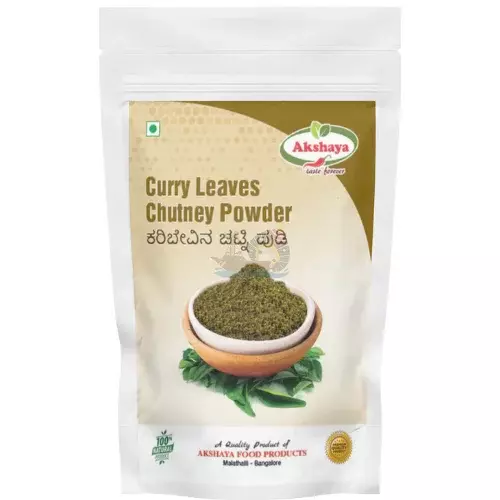 Akshaya Curry Leaves Chutney Powder- 100g