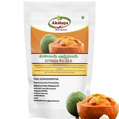 Akshaya Citron Pickle โ Traditional Taste with a Tangy Twist