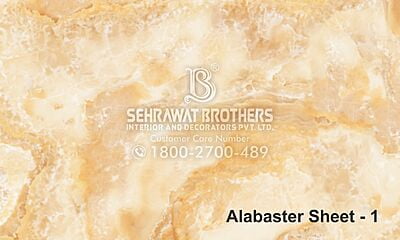 Alabaster Sheet SBAS1003 Alabaster Sheet SBAS1003
