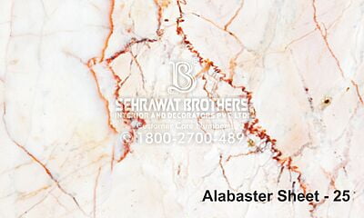 Alabaster Sheet SBAS1025 Alabaster Sheet SBAS1025