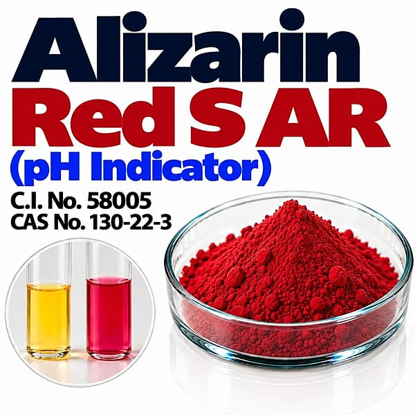 Alizarin Red S AR (pH Indicator) (C.I. No. 58005) / CAS 130-22-3