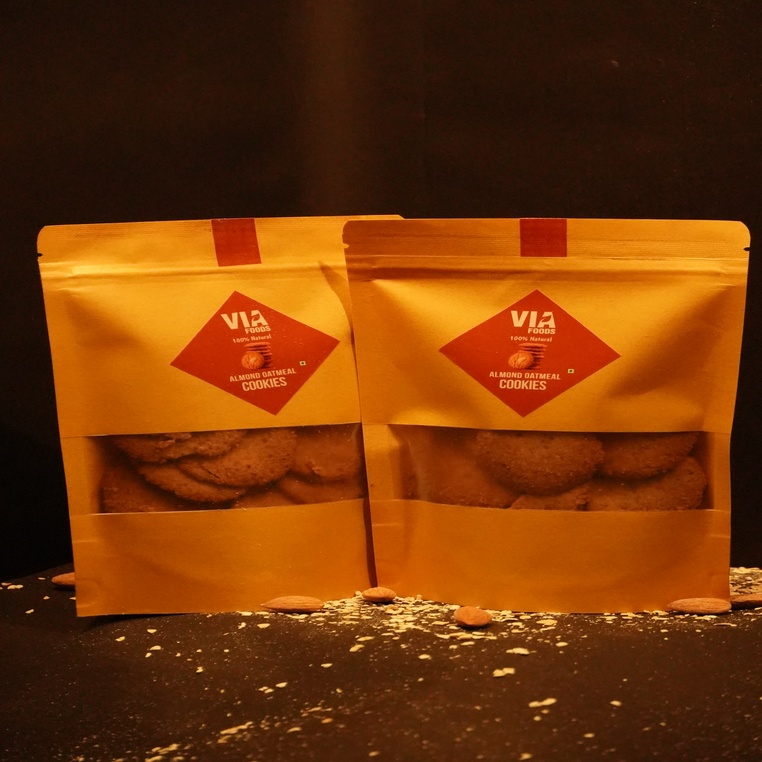 VIA Foods Almond oatmeal cookies