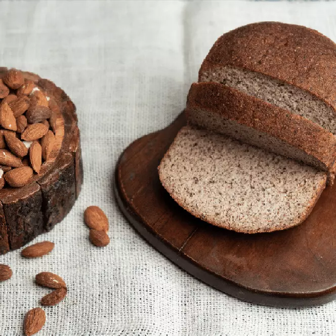 Almond Mini Bread Loaf (Vegan/Keto)