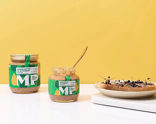 Almond Butter Crunchy 275 Gms - The Mindful Pantry