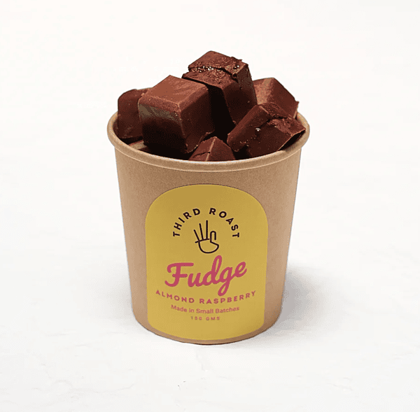 Almond Butter & Raspberry Fudge