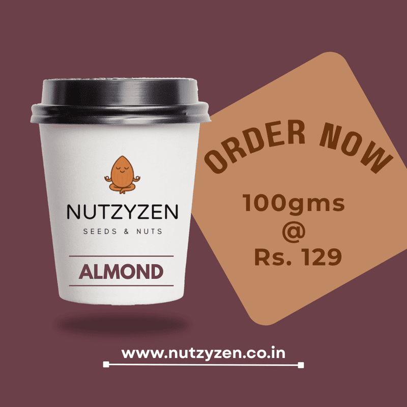 Almond Grab-n-go cup