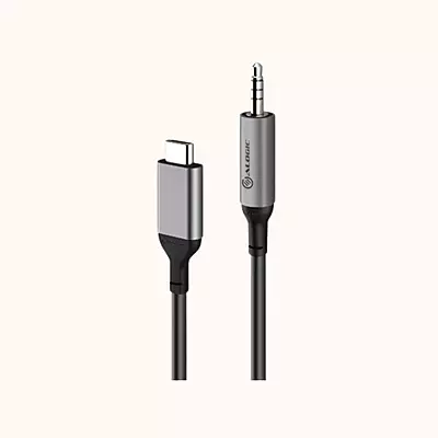 Alogic 1.5m USB-C (Male) to 3.5mm Audio (Male) Cable - Ultra Series - ULC35A1.5-SGR