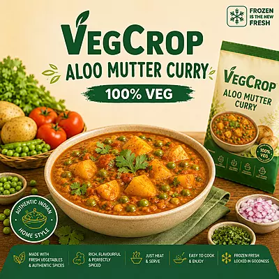 Frozen Aloo Mutter 1Kg