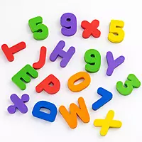 Alphabet And Number Magnets Combo