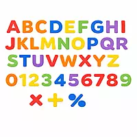 Alphabet And Number Magnets Combo