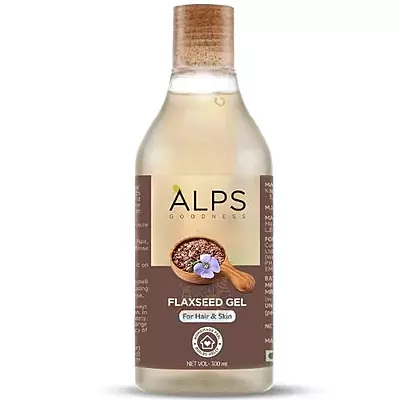 Alps Goodness Flaxseed Gel โ For Hair & Skin | Frizz Control | Smoothening | Moisture Rich