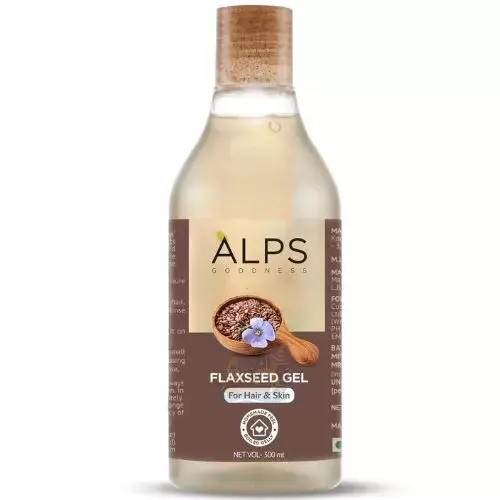Alps Goodness Flaxseed Gel – For Hair & Skin | Frizz Control | Smoothening | Moisture Rich