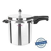 Onions Aluminium Pressure Cooker with Outer Lid Gas Stove Compatible