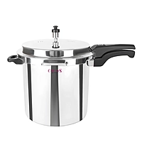 Made from superior quality virgin aluminium;Gas Stovetop Compatible silver