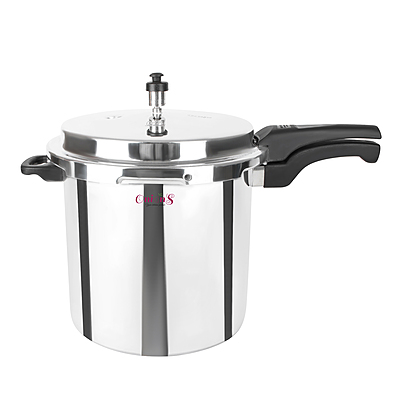 Made from superior quality virgin aluminium;Gas Stovetop Compatible silver