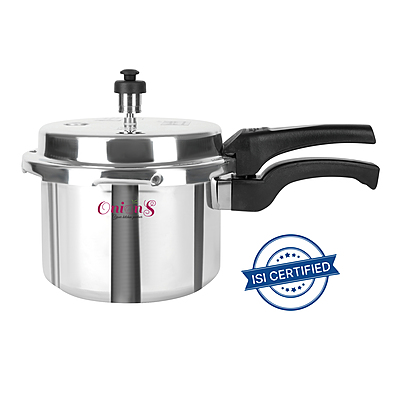 Made from superior quality virgin aluminium;Gas Stovetop Compatible silver