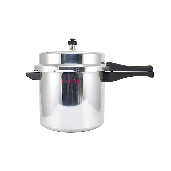 Onions Aluminium Pressure Cooker with Outer Lid Gas Stove Compatible