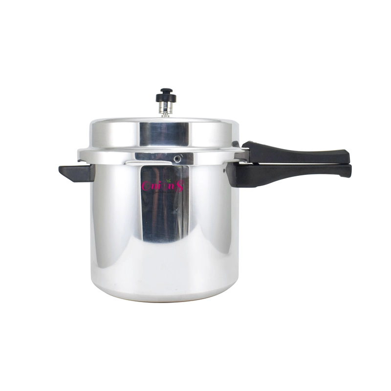 Onions Aluminium Pressure Cooker with Outer Lid Gas Stove Compatible