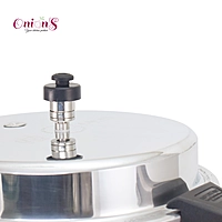 Made from superior quality virgin aluminium;Gas Stovetop Compatible silver