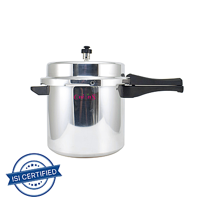 Made from superior quality virgin aluminium;Gas Stovetop Compatible silver