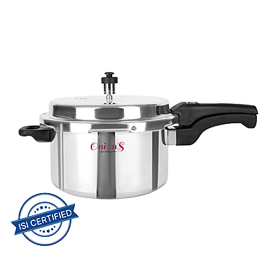 Made from superior quality virgin aluminium;Gas Stovetop Compatible silver