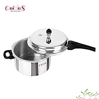 Made from superior quality virgin aluminium;Gas Stovetop Compatible silver