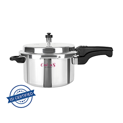 Made from superior quality virgin aluminium;Gas Stovetop Compatible silver