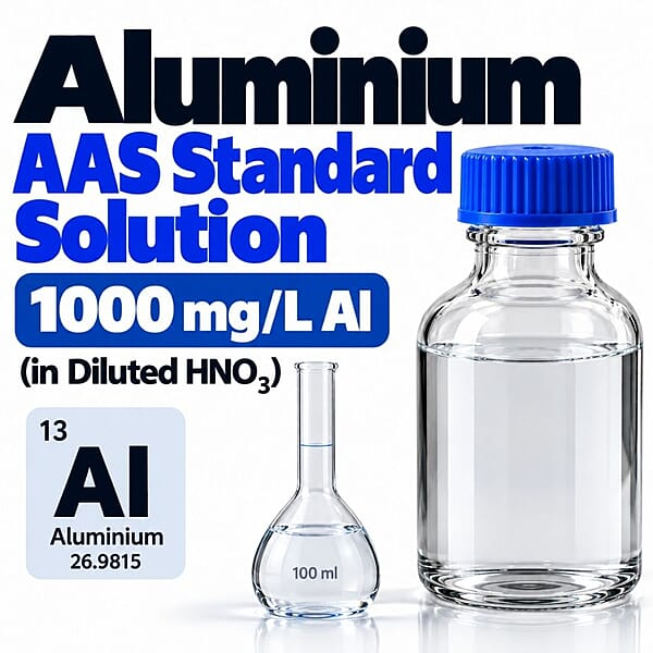 Aluminium AAS Standard Solution (1000 mg/L Al in Diluted HNO?)