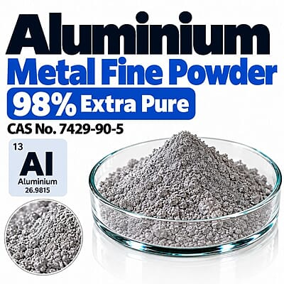 Aluminium Metal Fine Powder 98% Extra Pure / CAS 7429-90-5