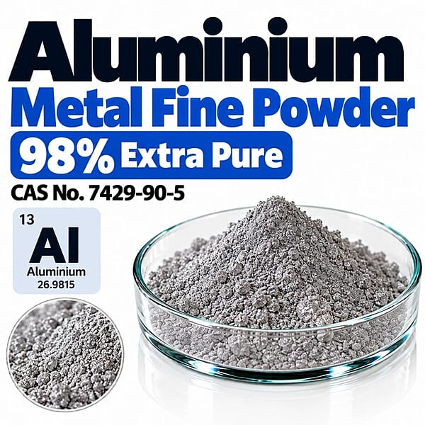 Aluminium Metal Fine Powder 98% Extra Pure / CAS 7429-90-5