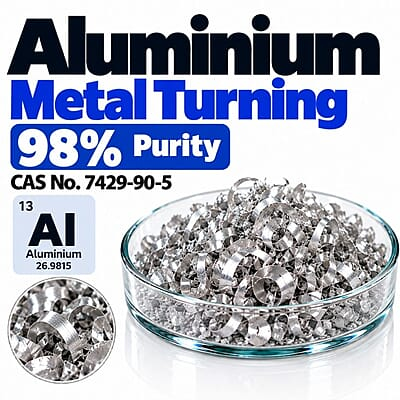 Aluminium Metal Turning 98% / CAS 7429-90-5