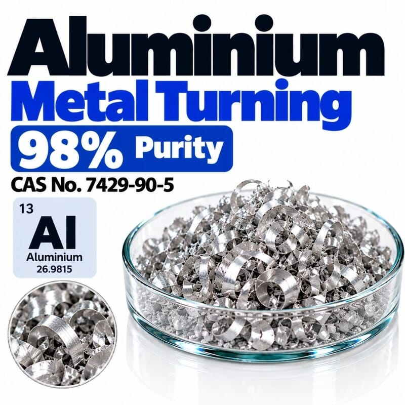 Aluminium Metal Turning 98% / CAS 7429-90-5