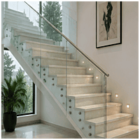 Staircase Glass Railing