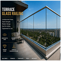 Terrace Glass Railing