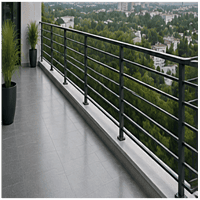 Horizontal Aluminium Railing