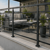 Aluminium Terrace Railing