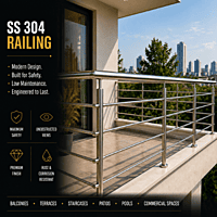 SS 304 Railing