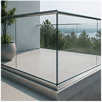 Balcony Glass Railing