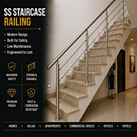 SS Staircase Railing