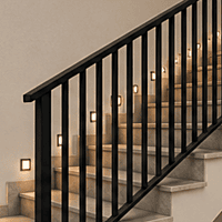 Powder Coated MS Railing