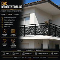 CNC Decorative Railing